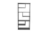 Regal Staal aus Stahl in schwarz, 35x85x190 cm von Venture Home – Bild 1