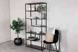Regal Staal aus Stahl in schwarz, 35x85x190 cm von Venture Home – Bild 5