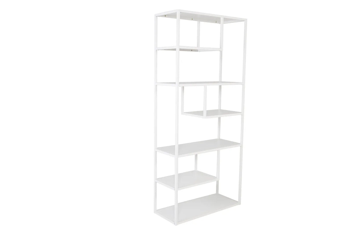 Regal Staal aus Stahl in weiß, 35x85x188 cm von Venture Home – Bild 2
