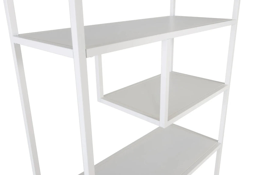 Regal Staal aus Stahl in weiß, 35x85x188 cm von Venture Home – Bild 3