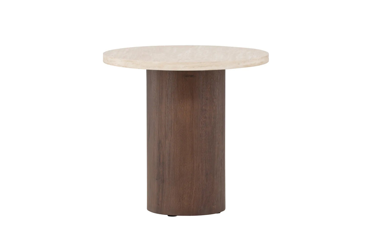 Runder Couchtisch Megga mit Travertinlook ⌀50 von Venture Home – Bild 17