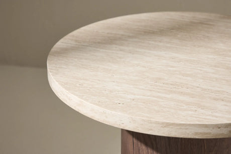 Runder Couchtisch Megga mit Travertinlook ⌀50 von Venture Home – Bild 31