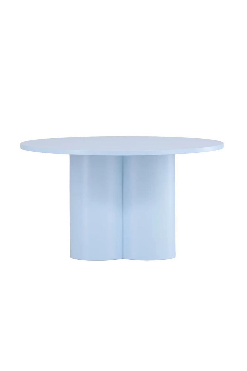 Runder Couchtisch Olivia in babyblau ⌀80 von Venture Home – Bild 1