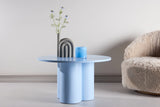 Runder Couchtisch Olivia in babyblau ⌀80 von Venture Home – Bild 29