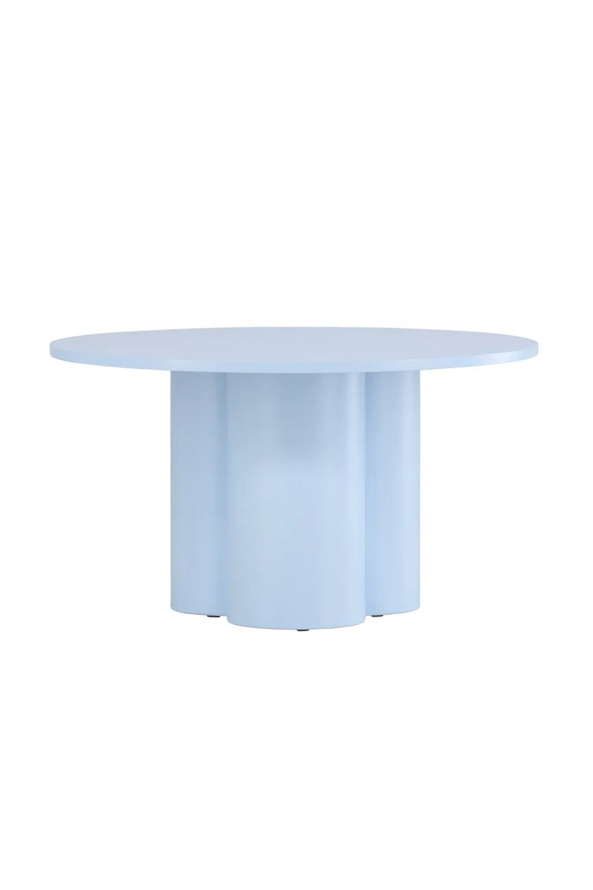 Runder Couchtisch Olivia in babyblau ⌀80 von Venture Home – Bild 3