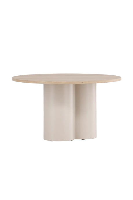 Runder Couchtisch Olivia in beige ⌀80 von Venture Home – Bild 2