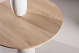 Runder Couchtisch Olivia in beige ⌀80 von Venture Home – Bild 31