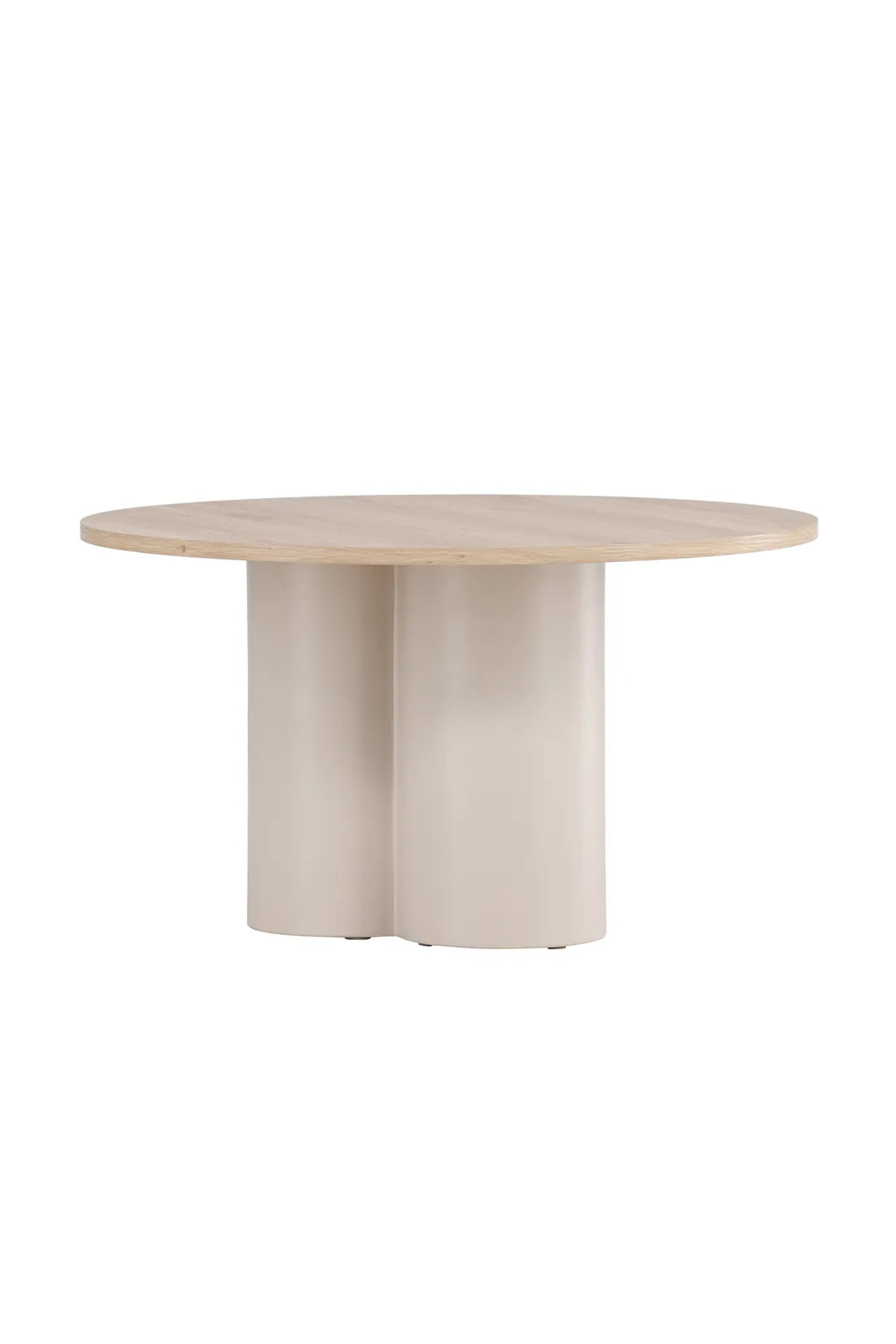 Runder Couchtisch Olivia in beige ⌀80 von Venture Home – Bild 4