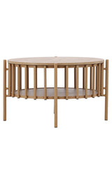 Runder Couchtisch Rubbo natufarbend ⌀80 von Venture Home – Bild 4