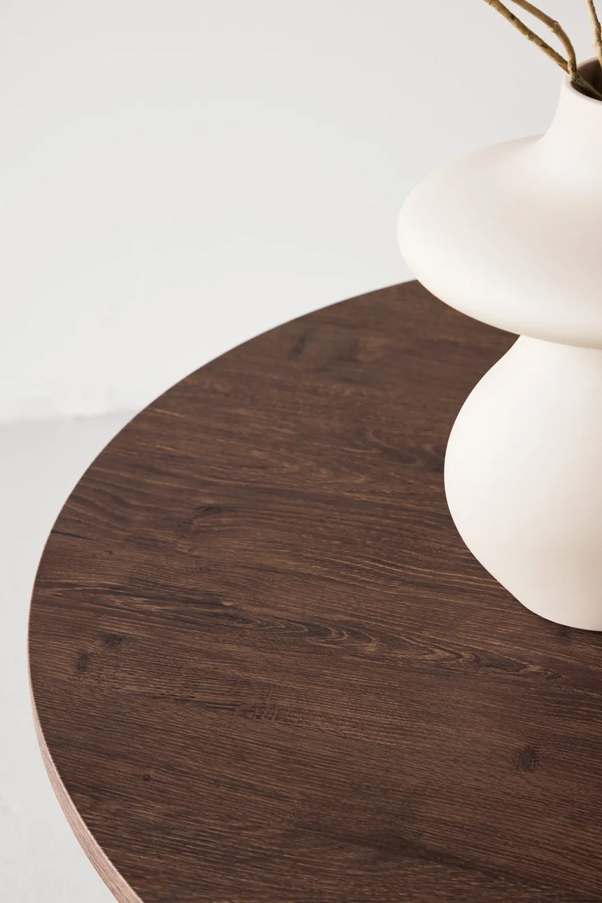 Runder Couchtisch Tekla mokkafarbend ⌀80 von Venture Home – Bild 16