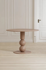 Runder Esstisch Boule in beige Ø110 von Venture Home – Bild 2