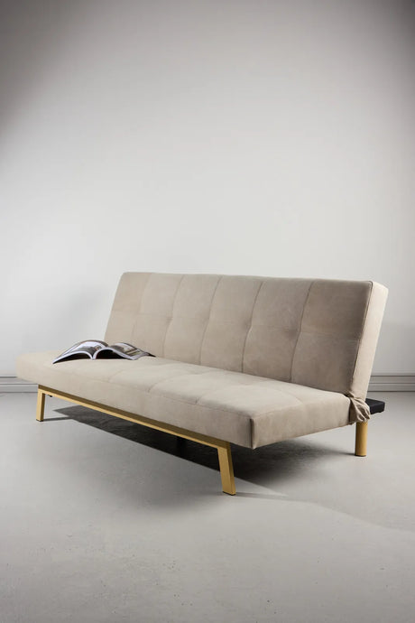 Schlafsofa Bodil in beige, 180x87x80 cm von Venture Home – Bild 16