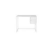 Schreibttisch Bakal aus Stahl in weiß, 45x95x50 cm von Venture Home – Bild 1