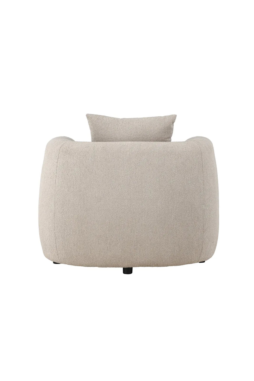 Sessel Cielo in beige boucle, 110x97x72 cm von Venture Home – Bild 7