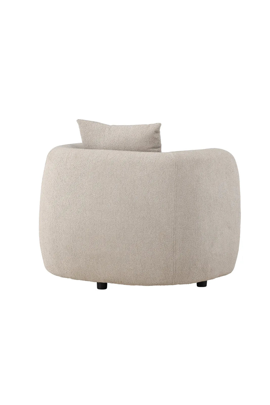 Sessel Cielo in beige boucle, 110x97x72 cm von Venture Home – Bild 8