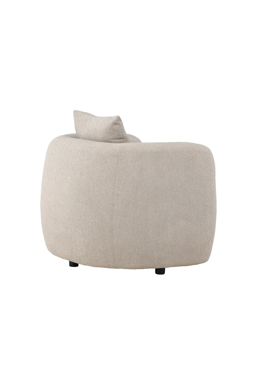 Sessel Cielo in beige boucle, 110x97x72 cm von Venture Home – Bild 9