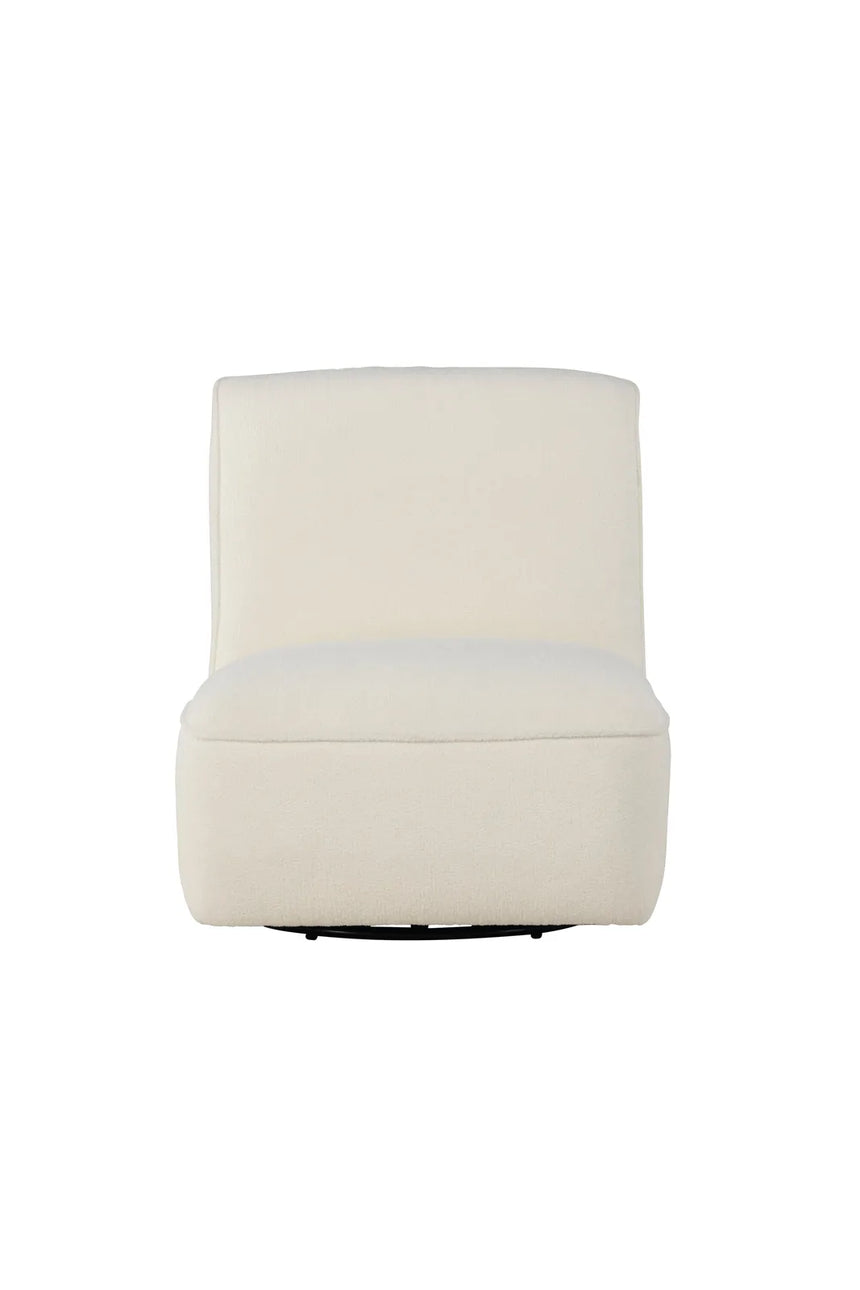 Sessel My aus weißem Bouclé von Venture Home – Bild 1