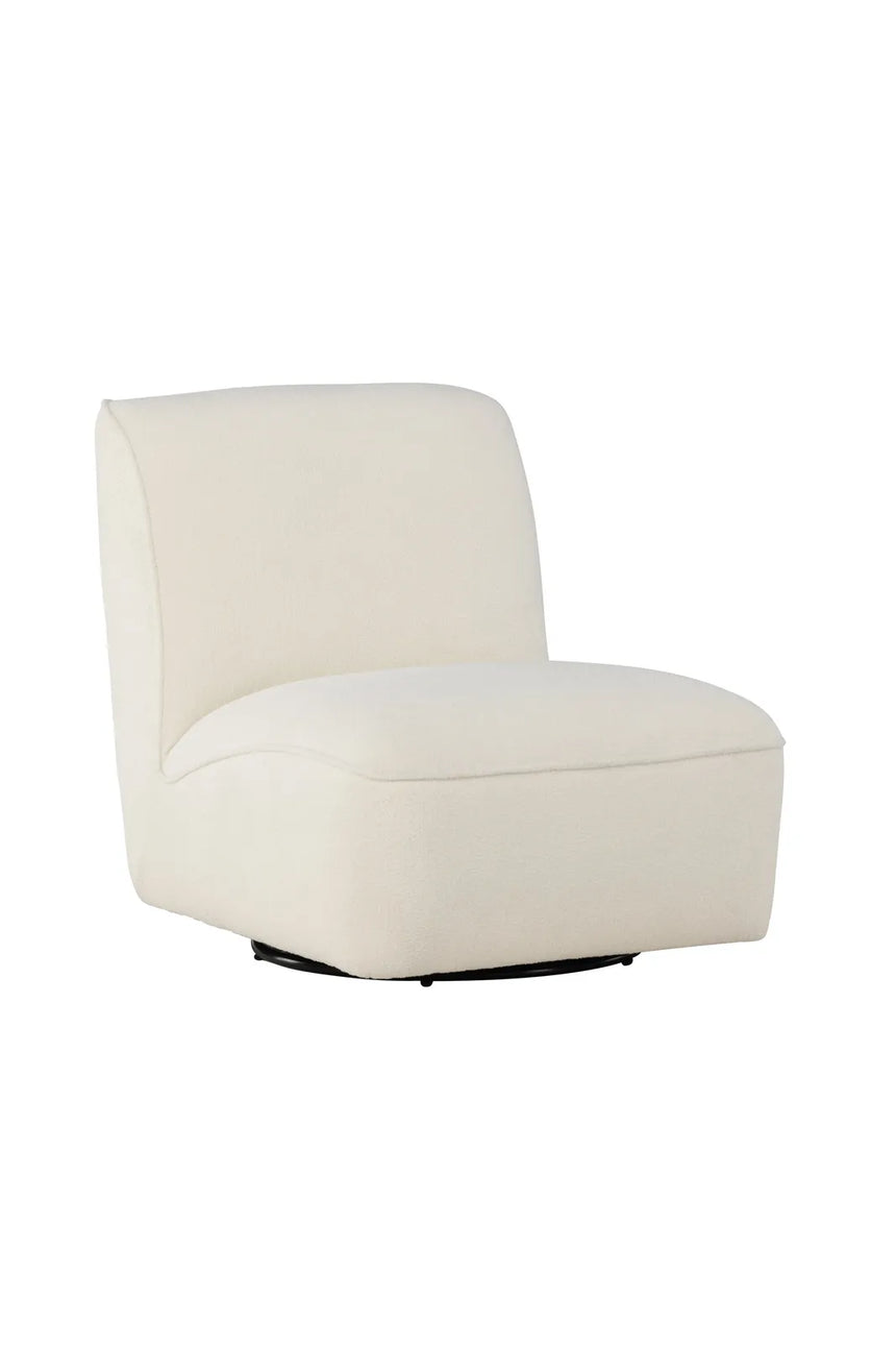 Sessel My aus weißem Bouclé von Venture Home – Bild 12