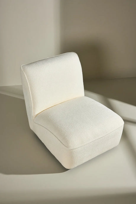Sessel My aus weißem Bouclé von Venture Home – Bild 14