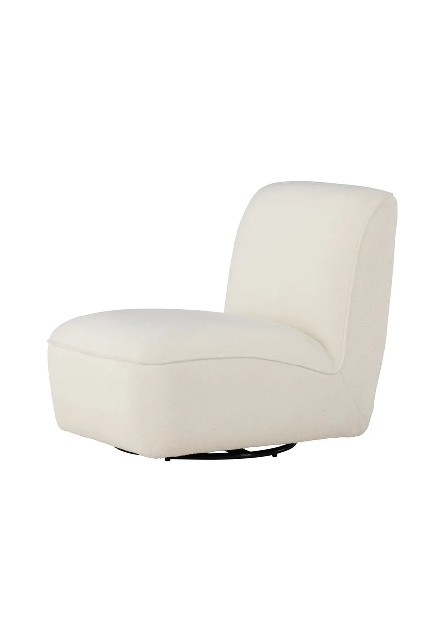 Sessel My aus weißem Bouclé von Venture Home – Bild 3