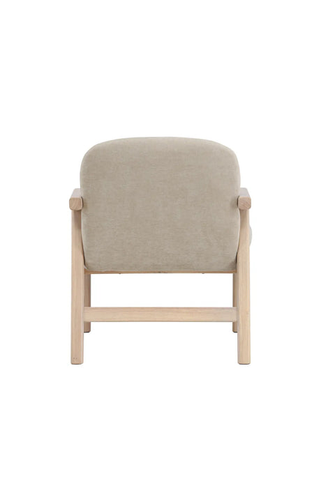Sessel Rile aus Gummiholz in tünchenfarbenem Beige von Venture Home – Bild 10