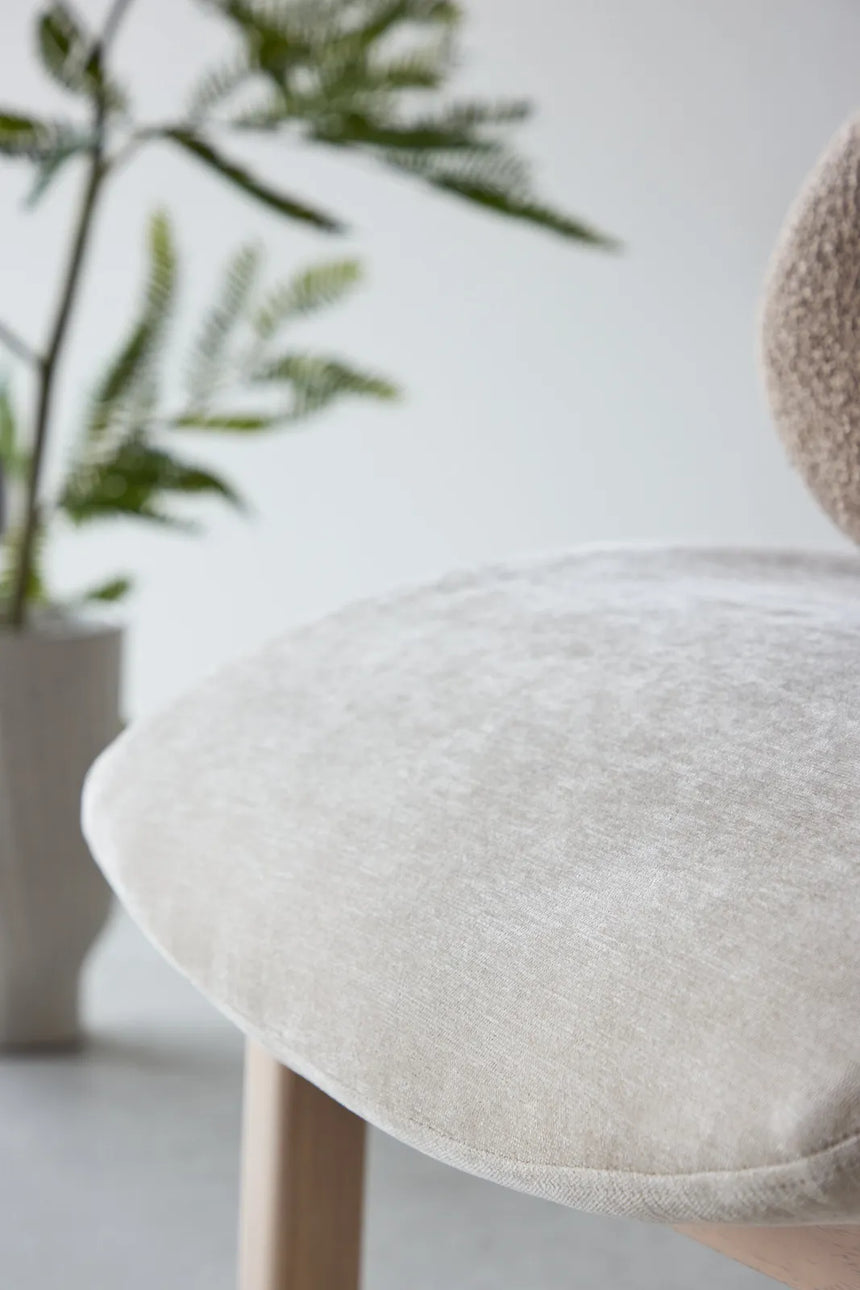 Sessel Rile aus Gummiholz in tünchenfarbenem Beige von Venture Home – Bild 15