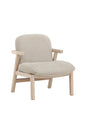 Sessel Rile aus Gummiholz in tünchenfarbenem Beige von Venture Home – Bild 3