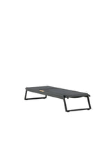 Sonnenliege Mexico aus Aluminium und Teak in Schwarz, 2er-Set von Venture Home – Bild 3