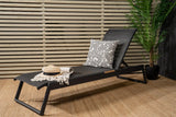 Sonnenliege Mexico aus Aluminium und Teak in Schwarz, 2er-Set von Venture Home – Bild 34