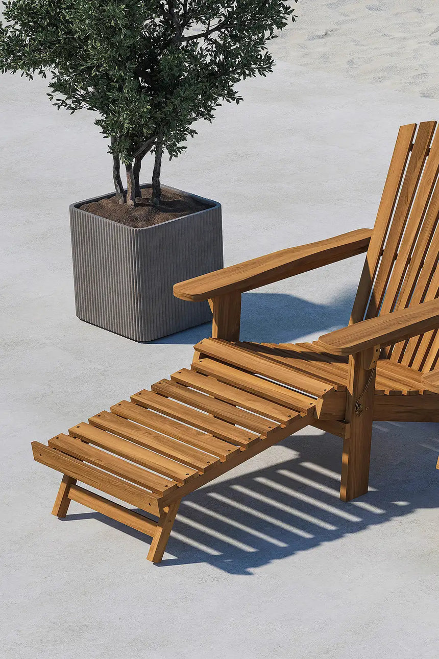 Sonnenliege Tropea, klappbar, aus Akazie in Natur von Venture Home – Bild 16