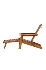Sonnenliege Tropea, klappbar, aus Akazie in Natur von Venture Home – Bild 4