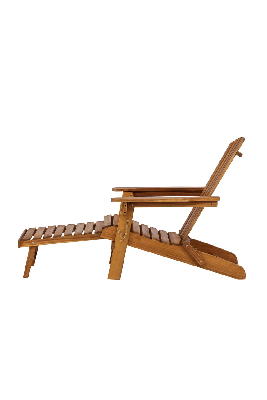 Sonnenliege Tropea, klappbar, aus Akazie in Natur von Venture Home – Bild 4