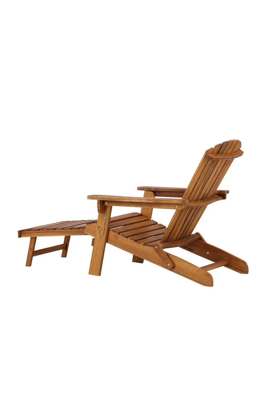 Sonnenliege Tropea, klappbar, aus Akazie in Natur von Venture Home – Bild 5