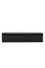 TV-Schrank Fristad mit schwarz glänzender Lackmalerei, 45x160x35 cm von Venture Home – Bild 1