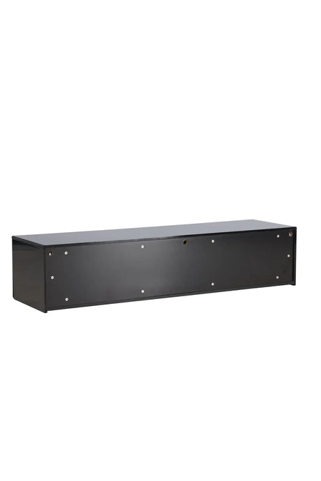 TV-Schrank Fristad mit schwarz glänzender Lackmalerei, 45x160x35 cm von Venture Home – Bild 6
