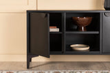 TV-Schrank Piring aus Stahl in schwarz, 40x120x63 cm von Venture Home – Bild 33