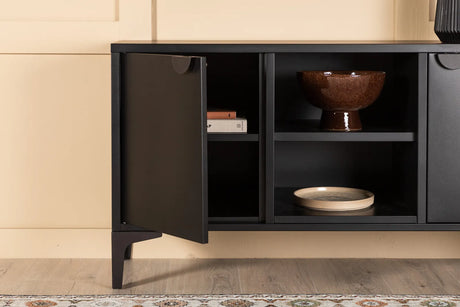 TV-Schrank Piring aus Stahl in schwarz, 40x120x63 cm von Venture Home – Bild 33