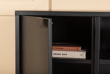 TV-Schrank Piring aus Stahl in schwarz, 40x120x63 cm von Venture Home – Bild 35