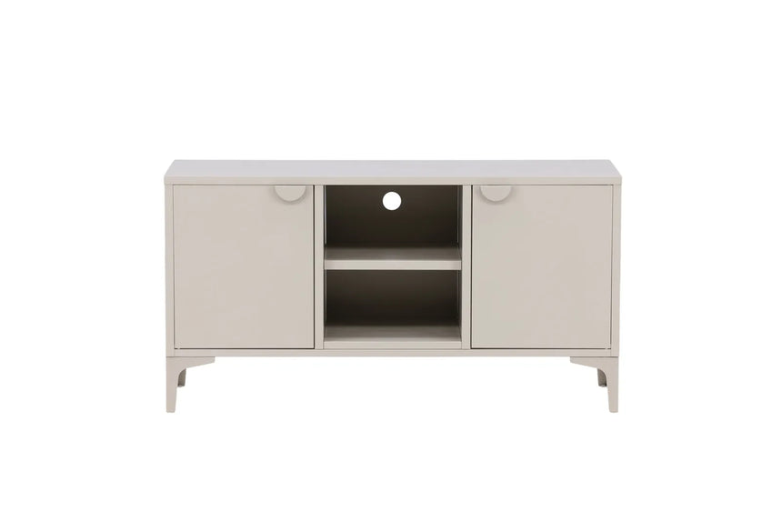 TV-Schrank aus Stahl in beige, 40x120x63 cm von Venture Home – Bild 18
