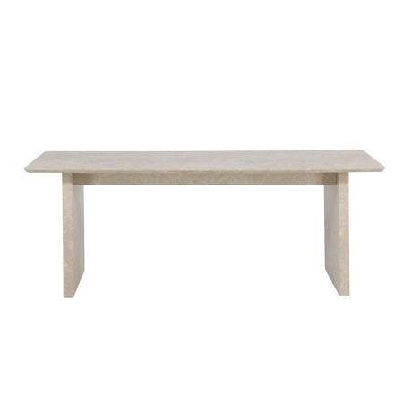 Vail Esstisch Beige Marmoroptik 100x200 cm von Venture Home – Produktbild 1
