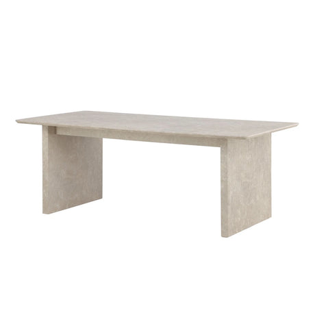 Vail Esstisch Beige Marmoroptik 100x200 cm von Venture Home – Produktbild 6