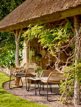 Mundo Loungesessel, Braun, Metall - ZEN ZONE Furniture