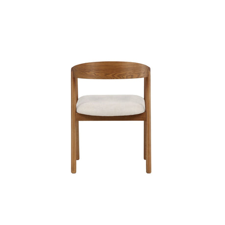 Långön Esszimmerstuhl 2er-Pack - Braun Esche / Beige Stoff von Vind – Produktbild 14