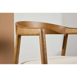 Långön Esszimmerstuhl 2er-Pack - Braun Esche / Beige Stoff