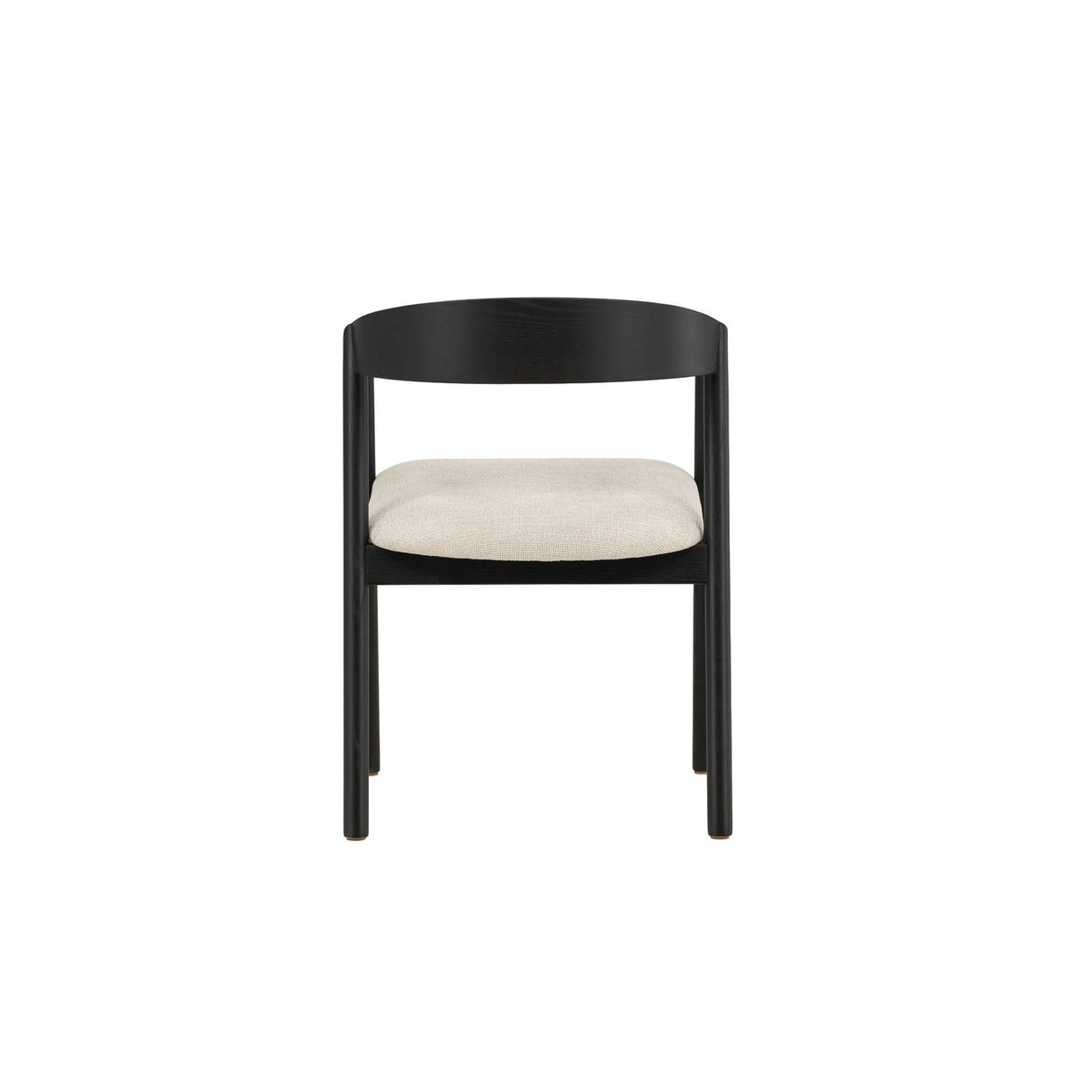 Långön Esszimmerstuhl 2er-Pack - Schwarz / Beige Stoff von Vind – Produktbild 14