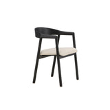 Långön Esszimmerstuhl 2er-Pack - Schwarz / Beige Stoff von Vind – Produktbild 17