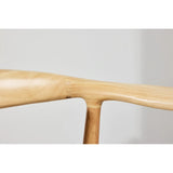 Lovön Esszimmerstuhl 2er-Pack - Gummibaumrahmen Whitewash / Seil in Beige