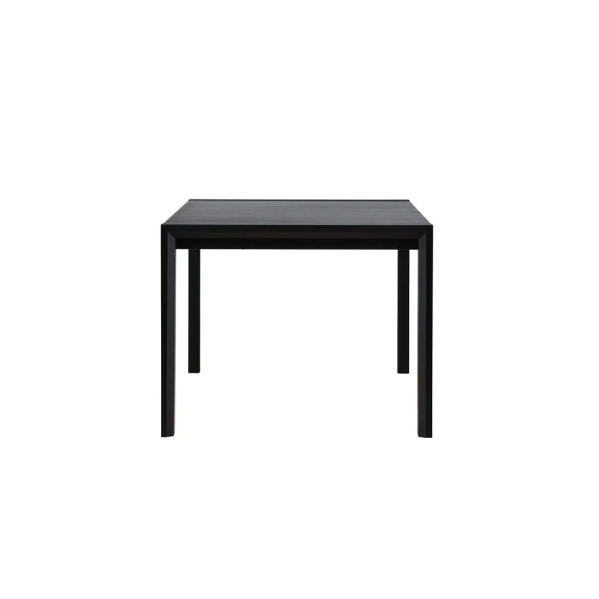 Slider Esstisch 250x95x75 cm - Schwarz / Massivholz Eichenfurnier von Vind – Produktbild 11