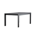 Slider Esstisch 250x95x75 cm - Schwarz / Massivholz Eichenfurnier von Vind – Produktbild 12