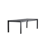 Slider Esstisch 250x95x75 cm - Schwarz / Massivholz Eichenfurnier von Vind – Produktbild 24
